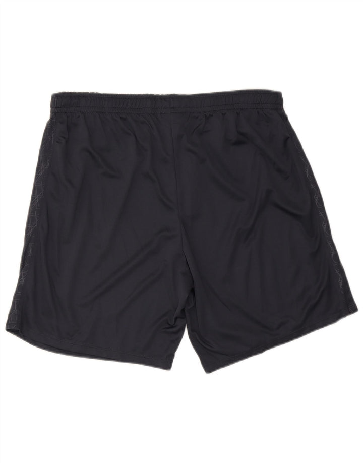 UMBRO Herren-Sportshorts 2XL Marineblaues geometrisches Polyester