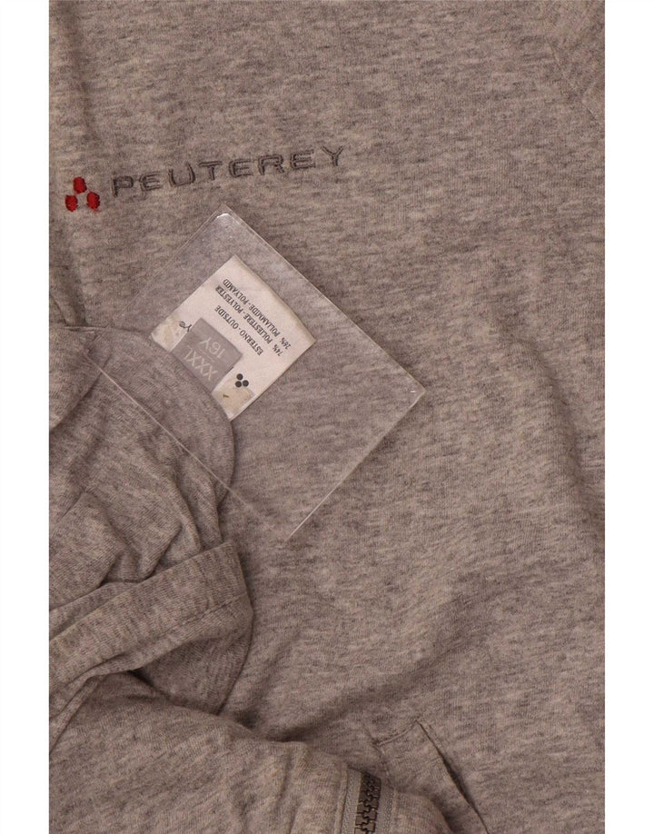 PEUTEREY Wendejacke für Mädchen, 15–16 Jahre, 3XL, Grau, Polyester