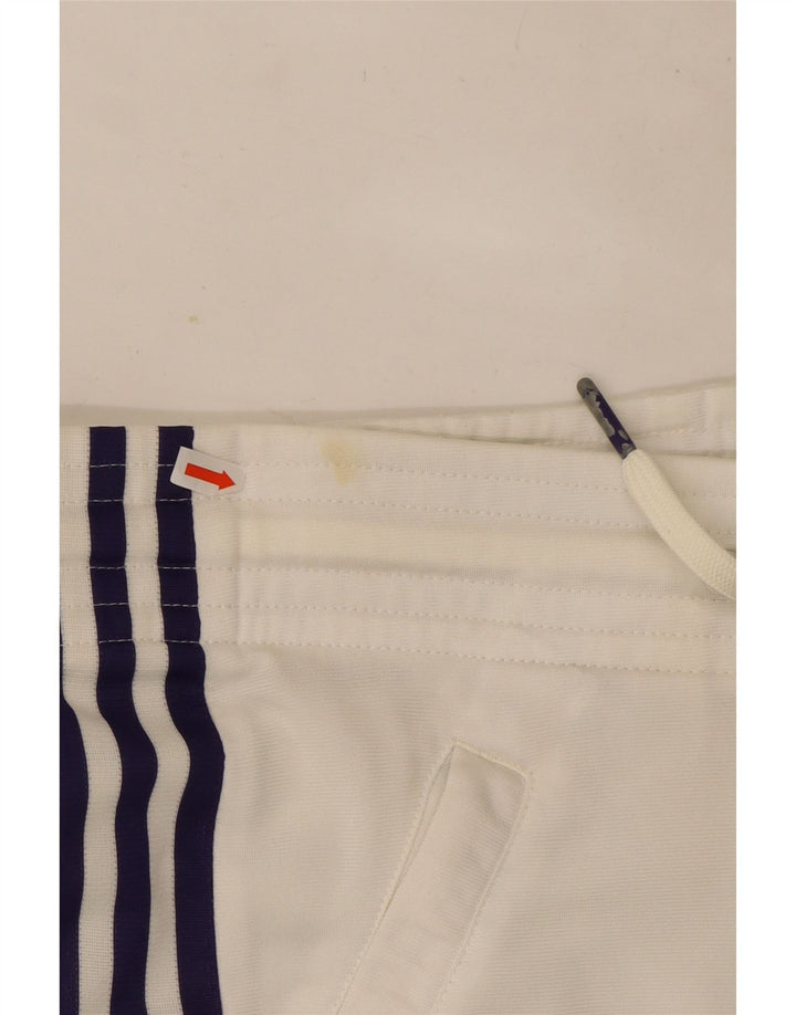 Adidas Damen Trainingshose EU 42 Large Weiß Polyester