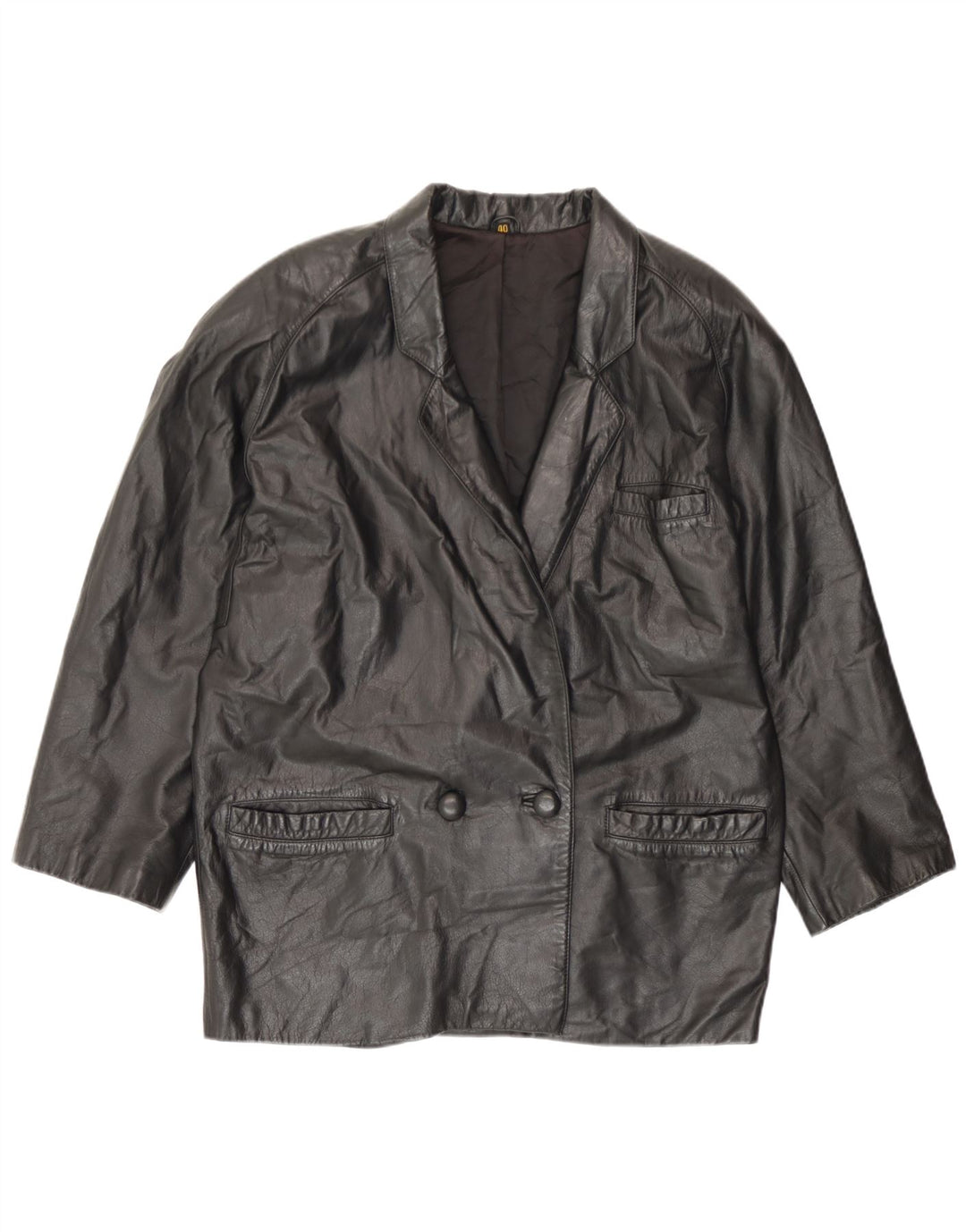 Charles Vogele Damen Übergroße Blazerjacke EU 40 Mittelschwarz