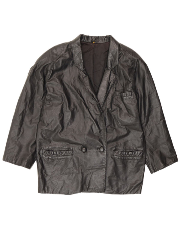 Charles Vogele Damen Übergroße Blazerjacke EU 40 Mittelschwarz