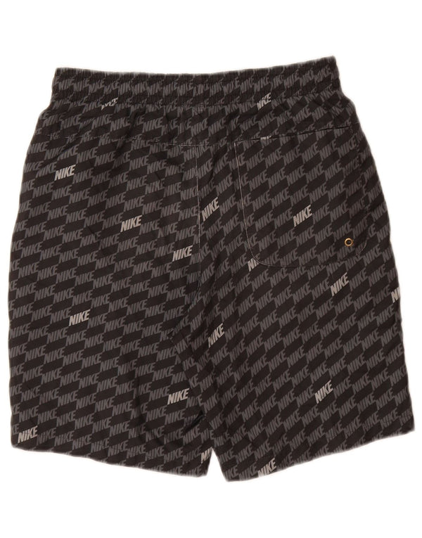 Nike Jungen-Badeshorts mit Grafik, 12–13 Jahre, groß, graues Polyester