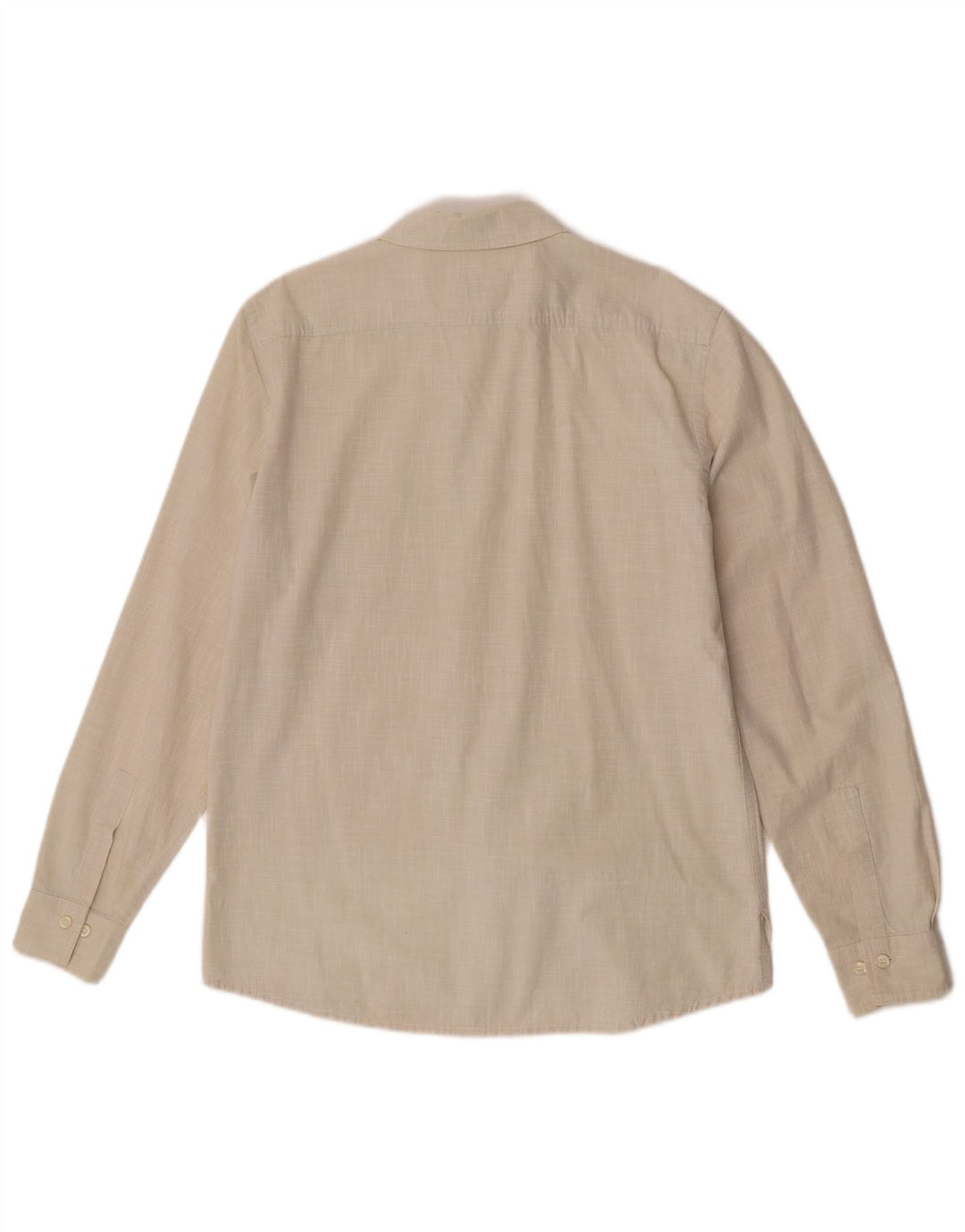 Gas Herrenhemd Mittelbeige Baumwolle