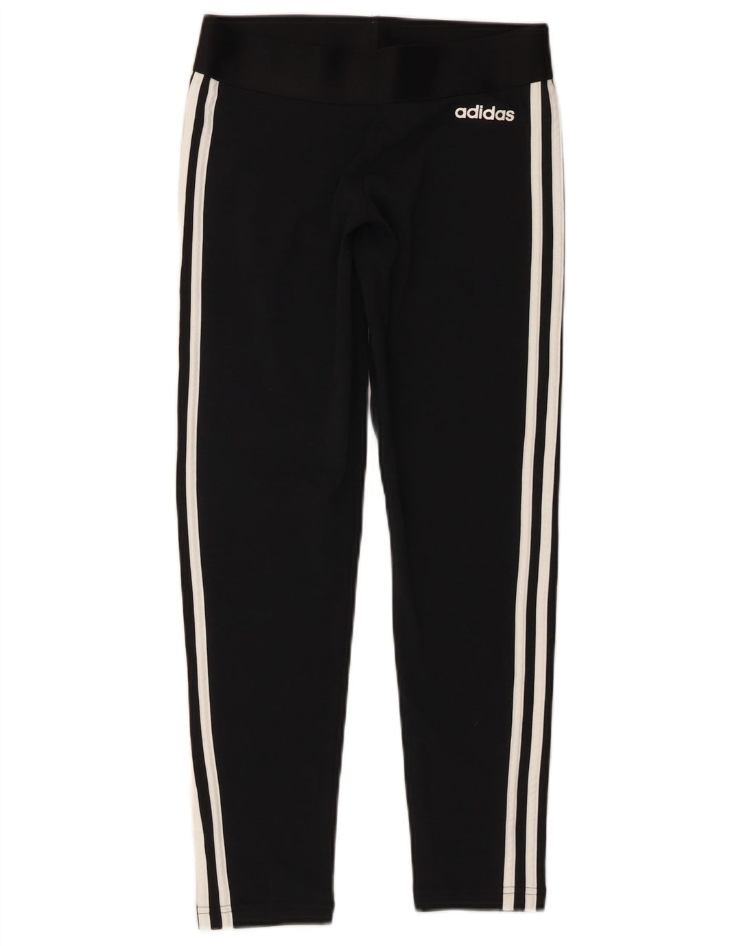 ADIDAS Damen Leggings UK 8/10 Small Schwarz