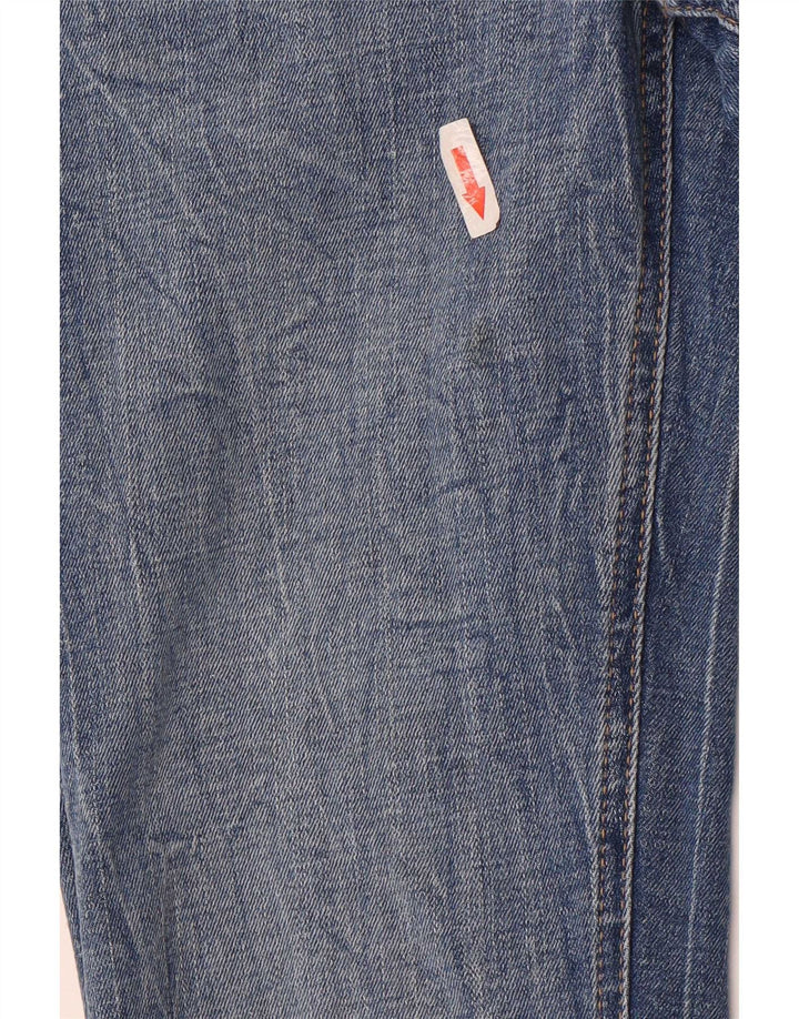 Zara Damen Schlagjeans EU 36 XS W26 L34 Blau