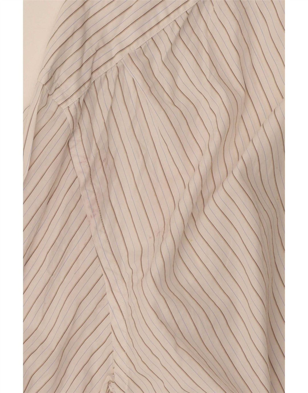 Massimo Dutti Herrenhemd Größe 40 15 1/2 Mittelweiß gestreift