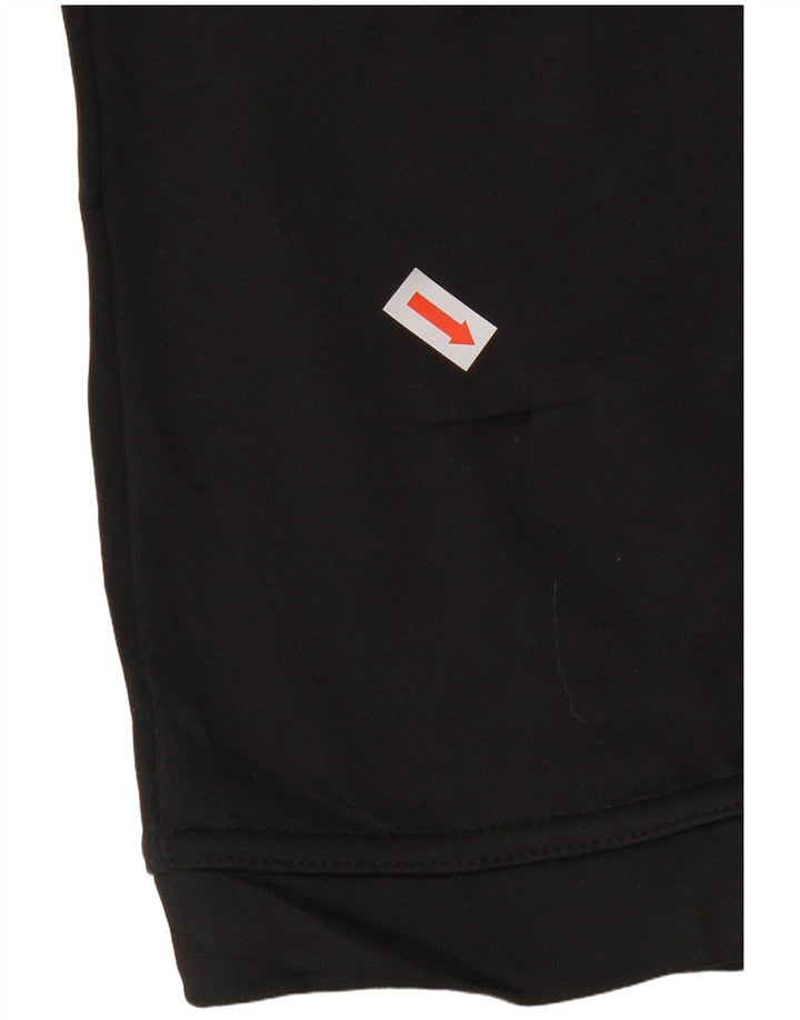 Nike Jungen-Trainingshose mit Grafik, Jogginghose, 10–11 Jahre, mittelgroß, Schwarz