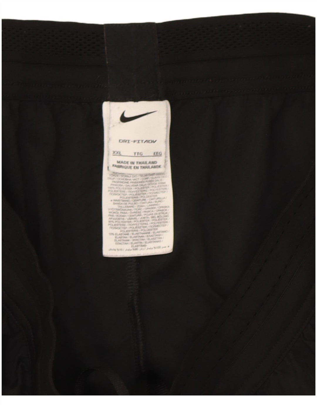 Nike Herren Liverpool Sport Shorts 2XL Schwarz Colourblock Polyester