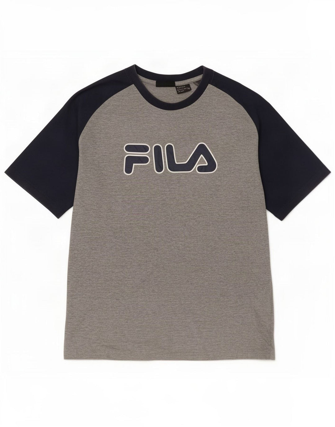 Fila Herren-T-Shirt mit Grafik, klein, Grau, Farbblock