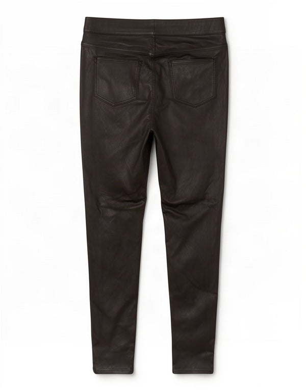 Marks & Spencer Damen Leggings UK 14 Large Schwarze Viskose