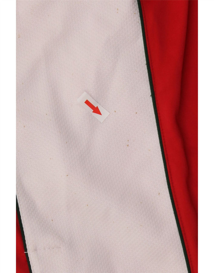 Vintage Damen-Trainingshose IT 40 Small Red Colourblock Polyester