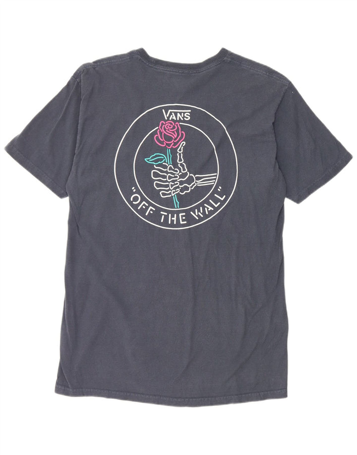 Vans Herren-T-Shirt mit Grafik, mittelgroß, Marineblau