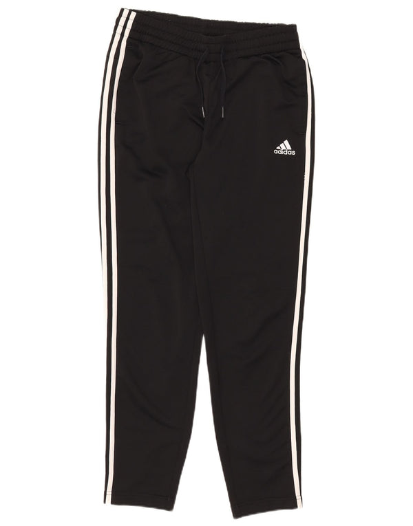 Adidas Damen Trainingshose UK 12/14 Medium Schwarz Polyester Sport
