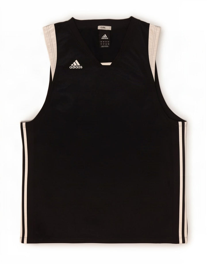 Adidas Herren Climacool Weste Top Large Schwarz Colourblock Polyester