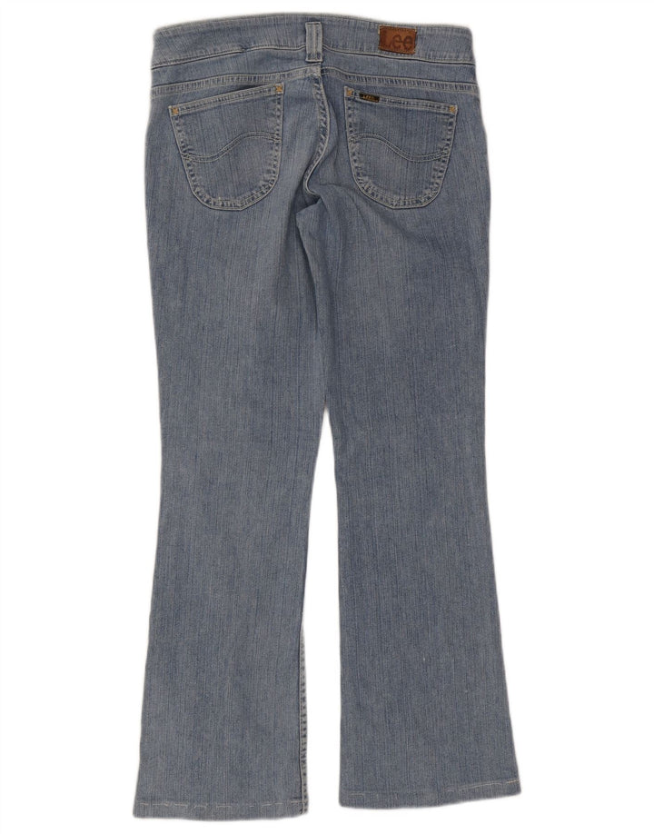 Lee Damen Leola Bootcut Jeans W30 L28 Blaue Baumwolle