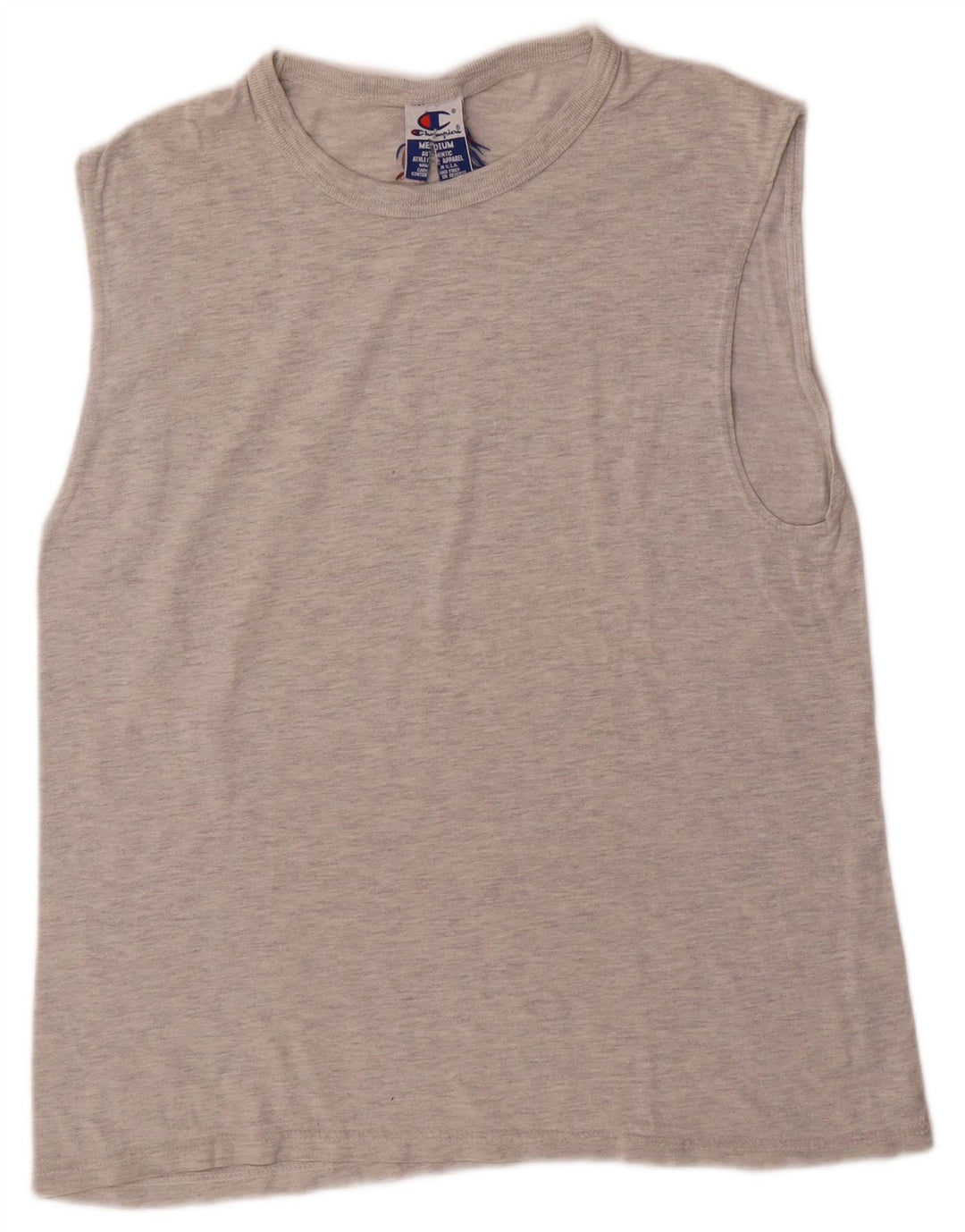 Champion Herren-Trägershirt aus mittelgrauer Baumwolle
