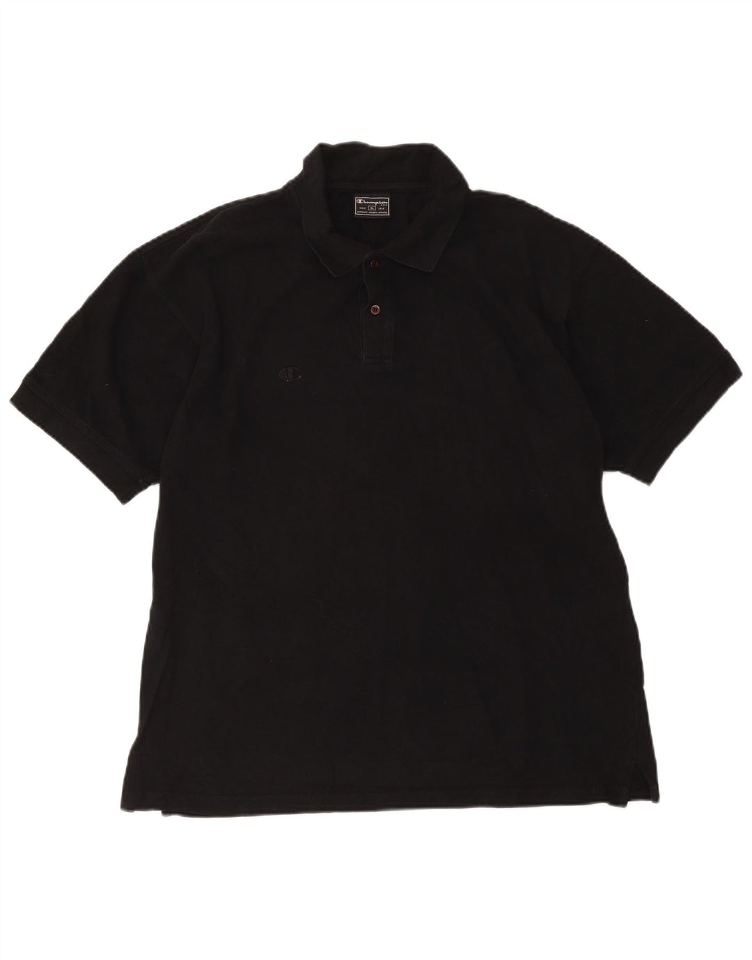 Champion Herren Poloshirt XL Schwarz