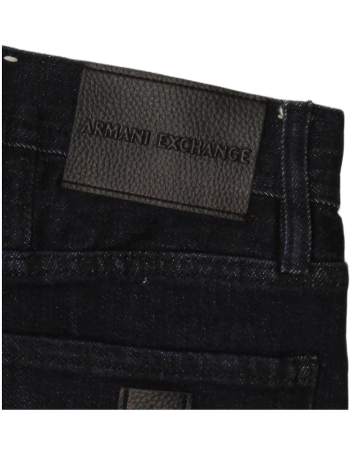 Armani Exchange Damen Slim Jeans W30 L30 Marineblau