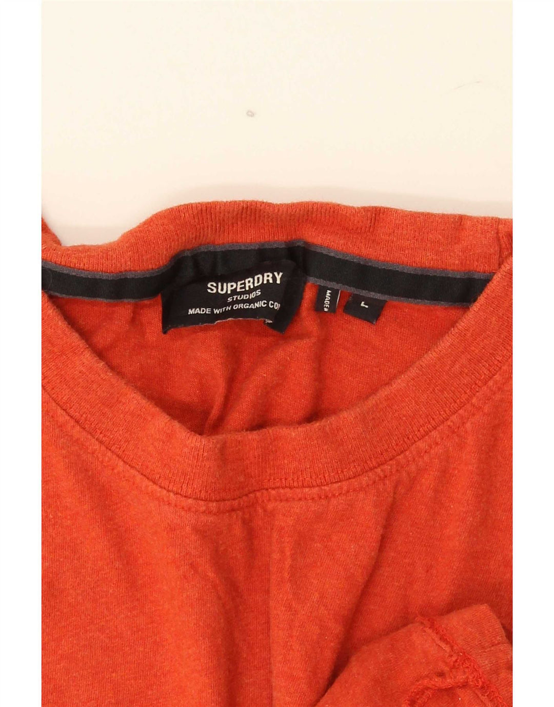 Superdry Herren T-Shirt Top Large Rot Baumwolle