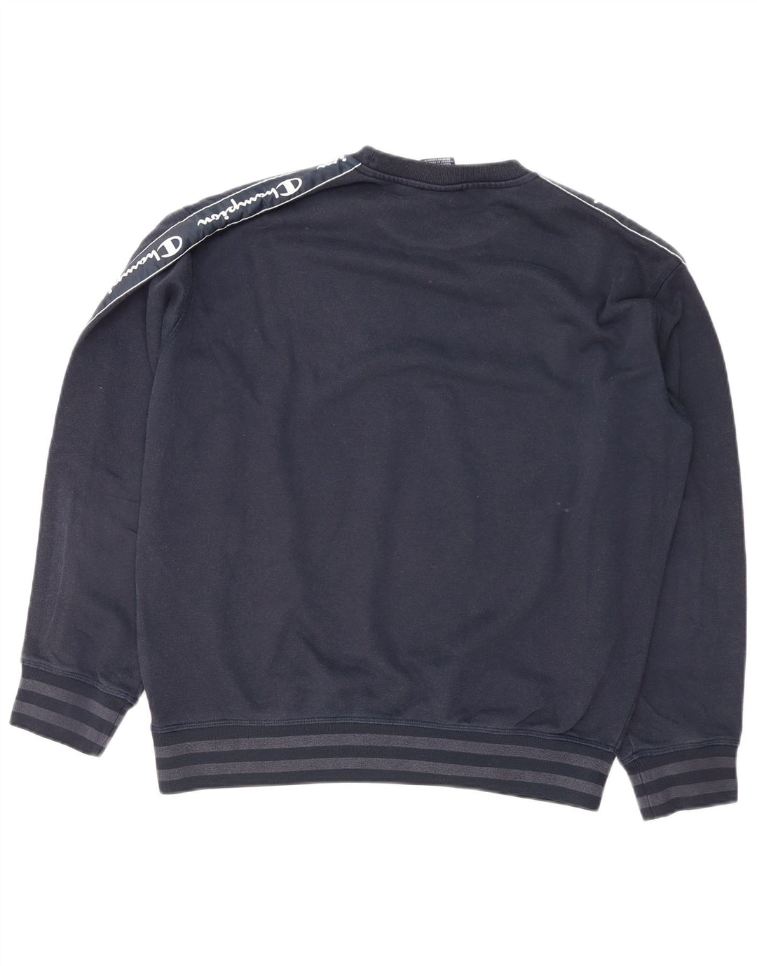 Champion Herren Grafik-Sweatshirt-Pullover, mittelmarineblaue Baumwolle