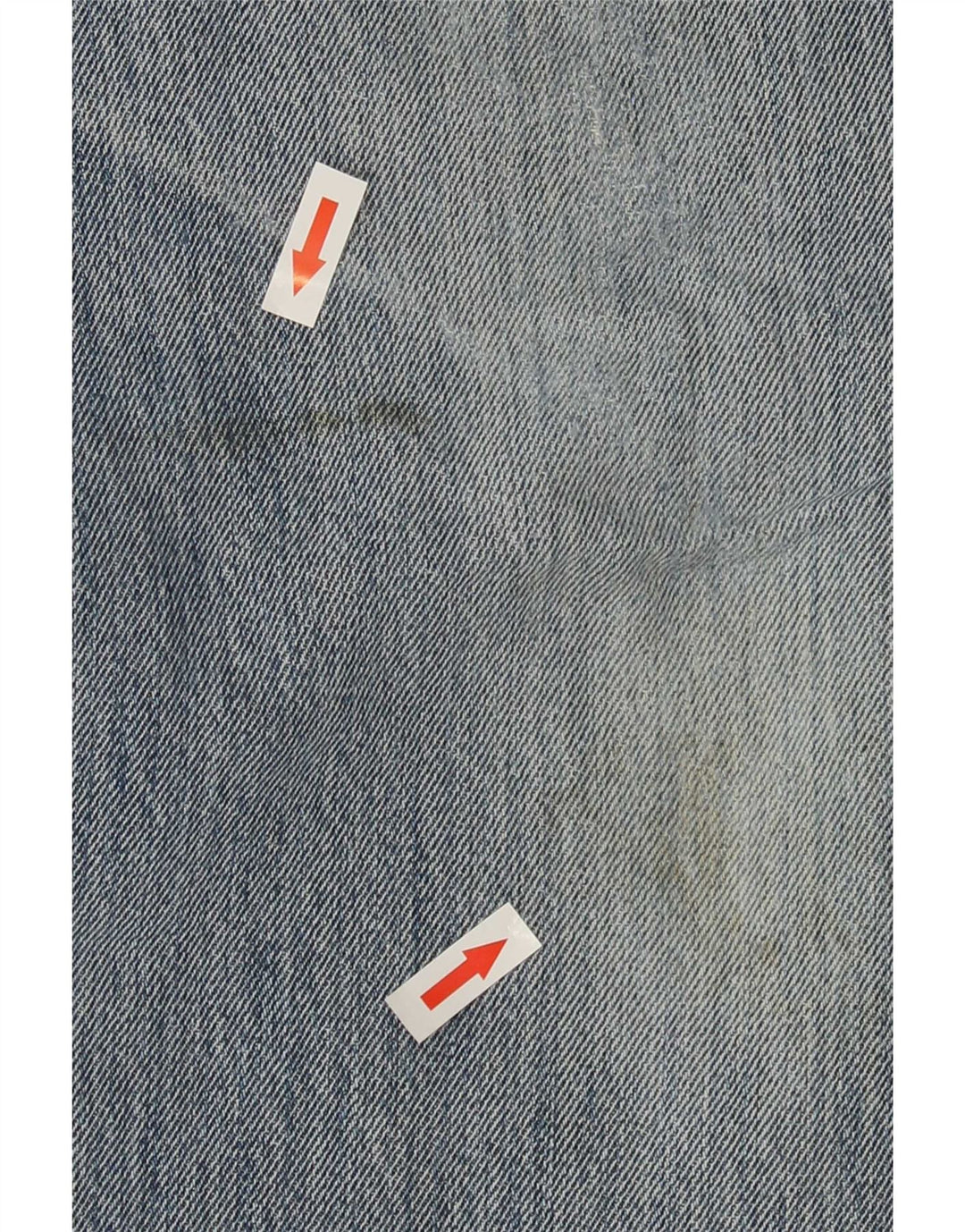 Levi's Herren 501 Distressed Straight Jeans W34 L32 Blaue Baumwolle