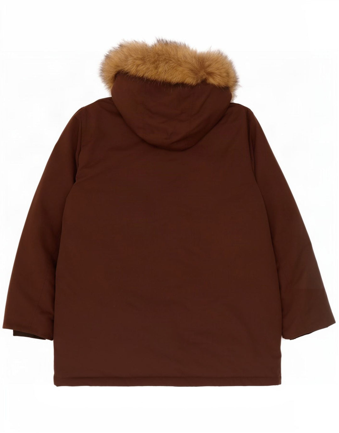Astrolabio Herren-Mantel mit Kapuze, gepolstert, IT 52 XL, braun, Polyamid