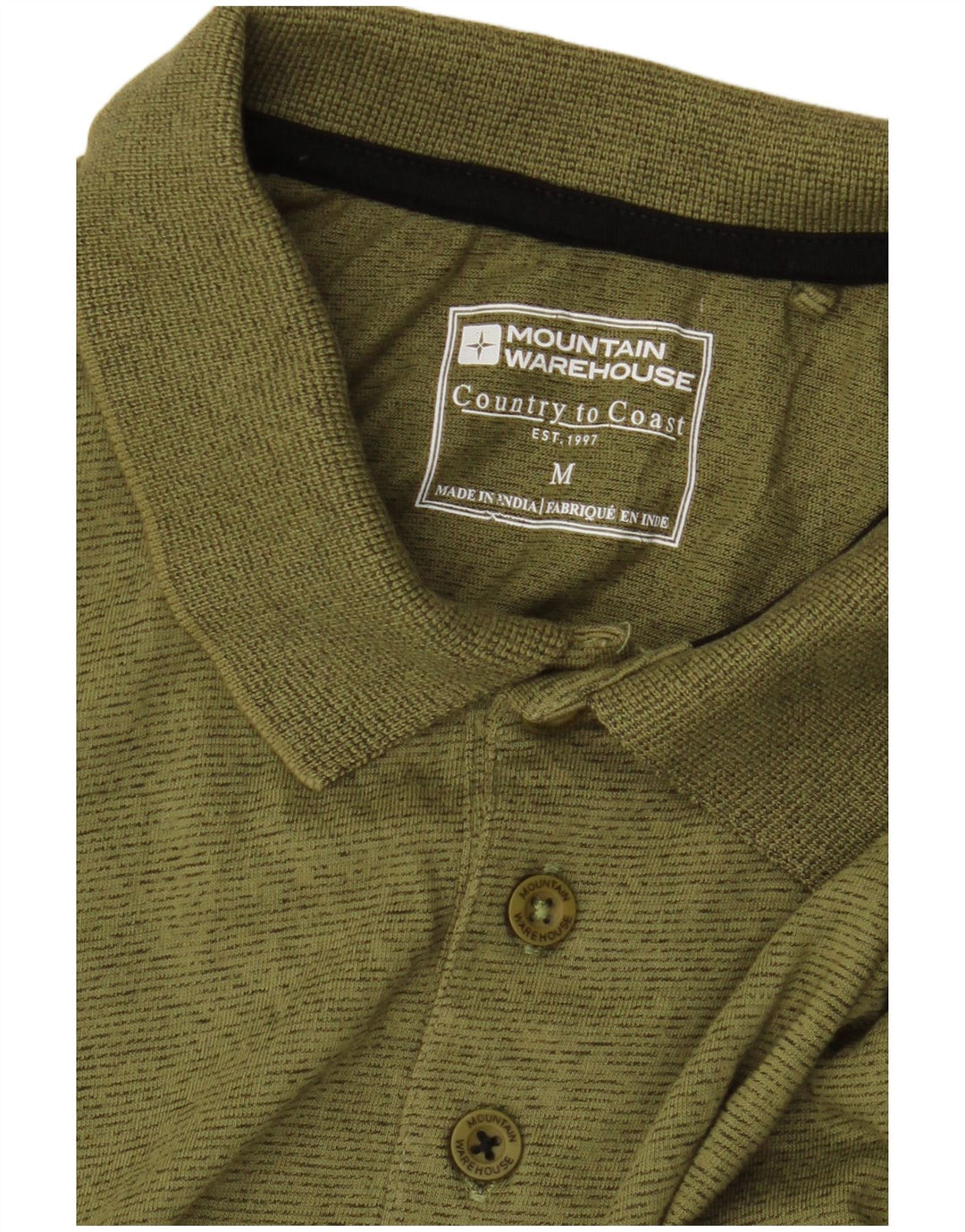 Mountain Warehouse Herren-Poloshirt, Mittelkhaki