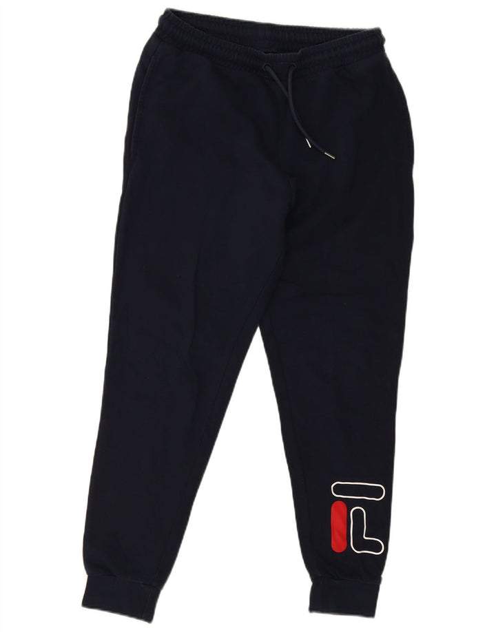 Fila Herren-Trainingsanzug mit Grafik, Jogginghose, Größe S, Marineblau