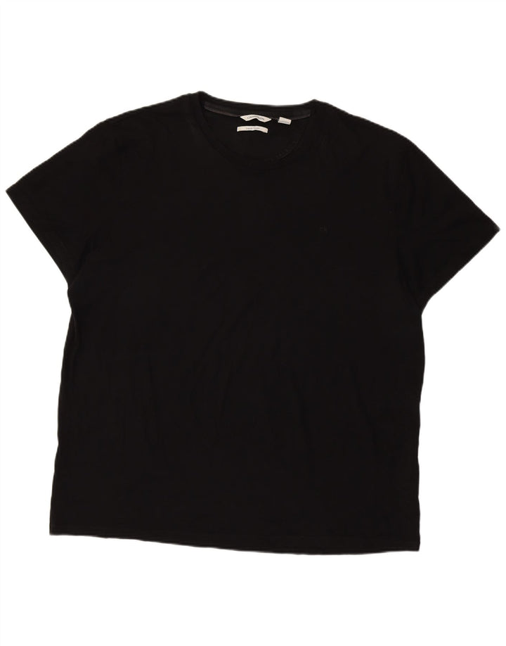 Calvin Klein Herren T-Shirt Top 2XL Schwarz