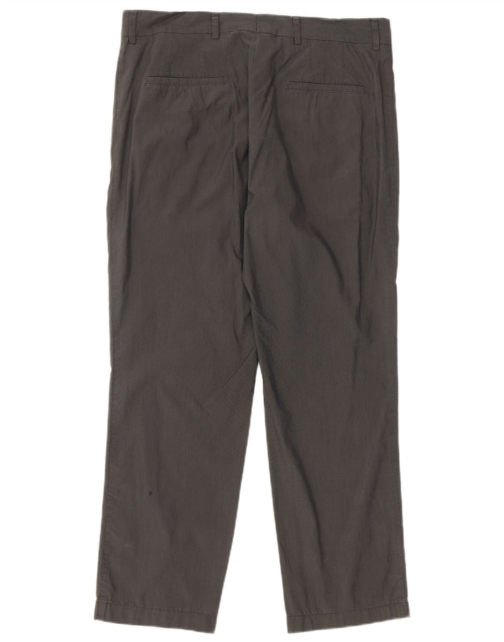 CALVIN KLEIN Herren Slim Chinohose W32 L28 Grau