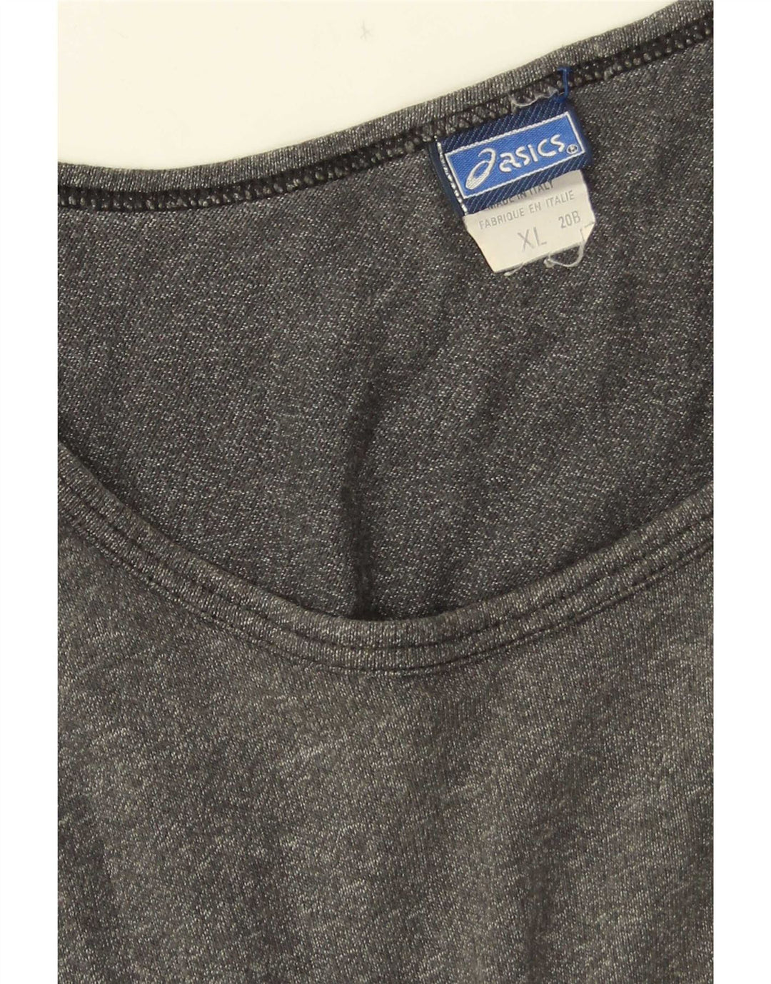 Asics Herren Graphic Vest Top XL Grau gefleckte Baumwolle