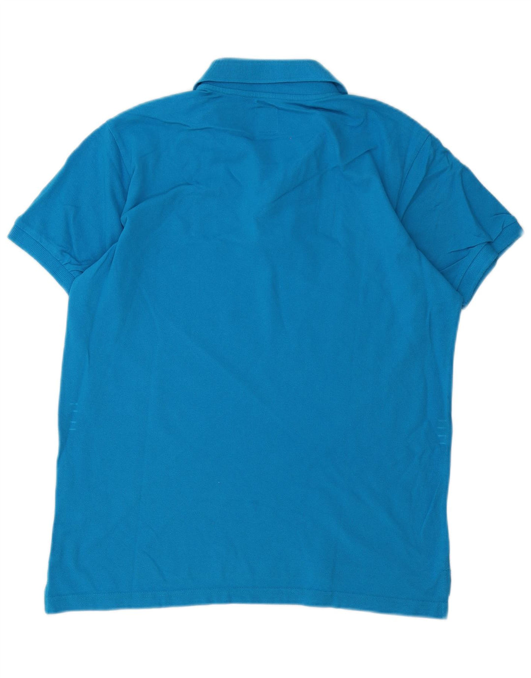 North Sails Herren-Poloshirt aus mittelblauer Baumwolle