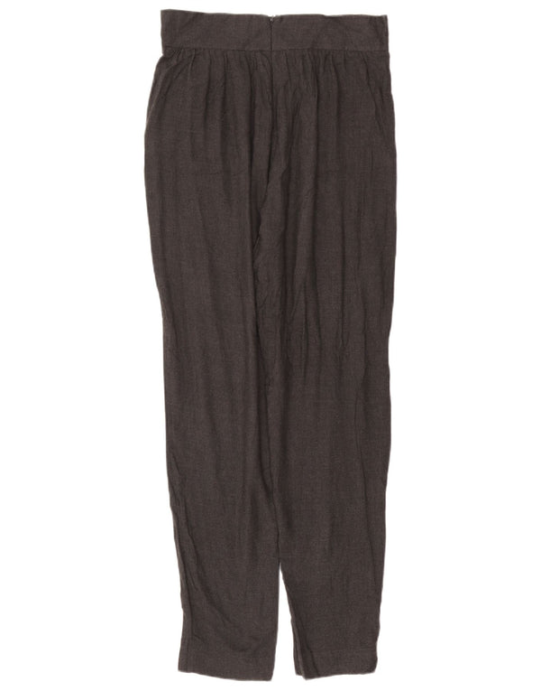 French Connection Damen-Anzughose mit Pegged-Anzug, UK-Gr. 12, M, W30, L31, Grau