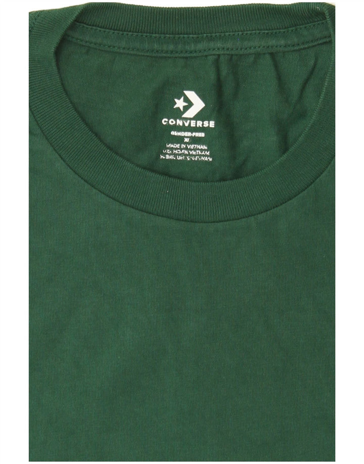 Converse Herren T-Shirt Top XS Grün