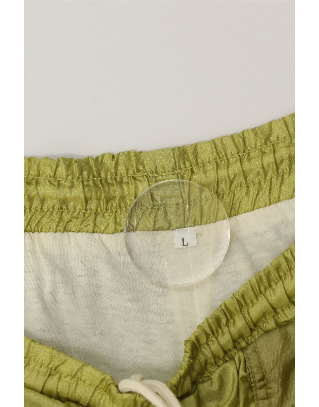 Vintage Herren-Trainingshose, Jogginghose, groß, grün, Farbblock