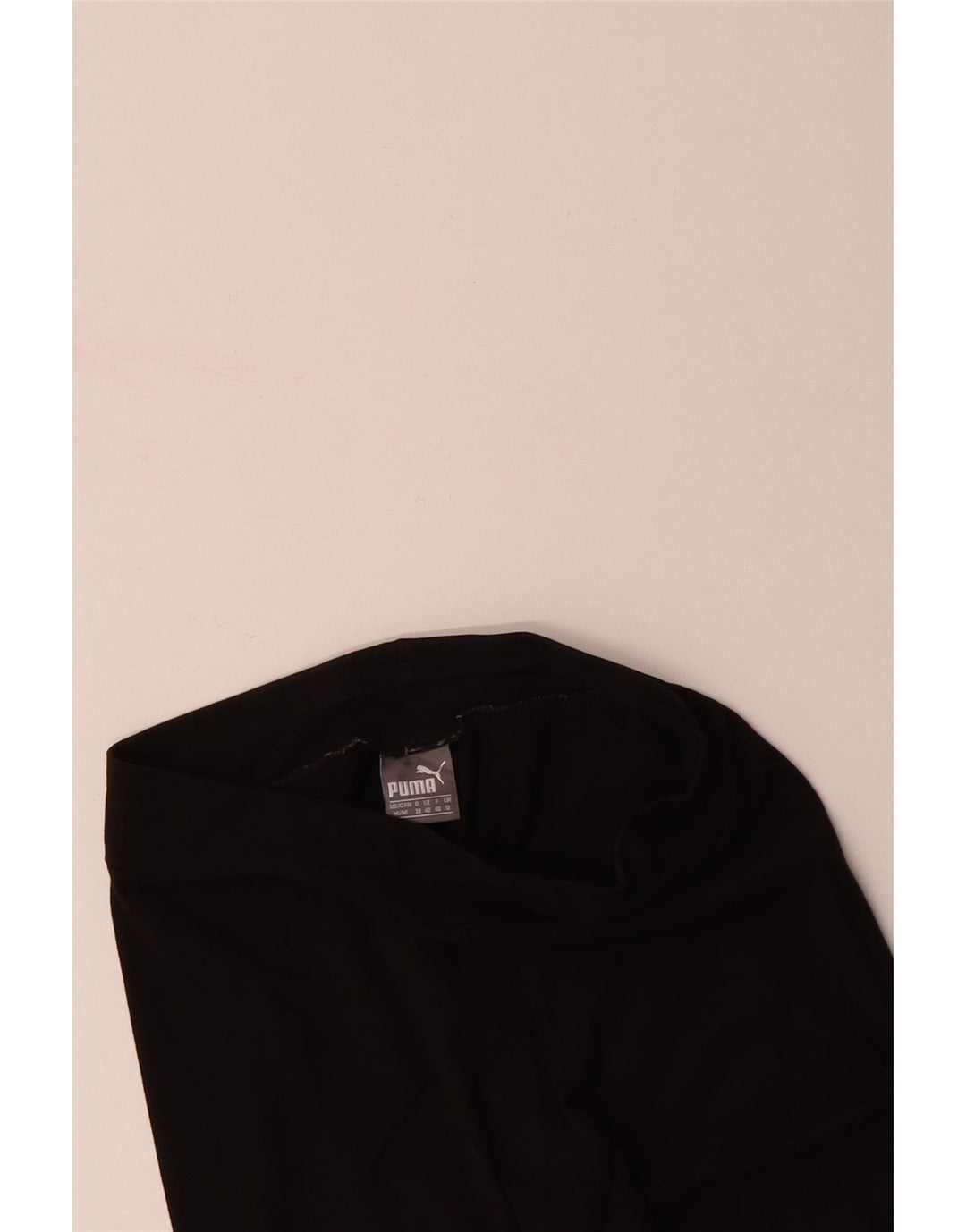 PUMA Womens Graphic Leggings UK 12 Medium  Black
