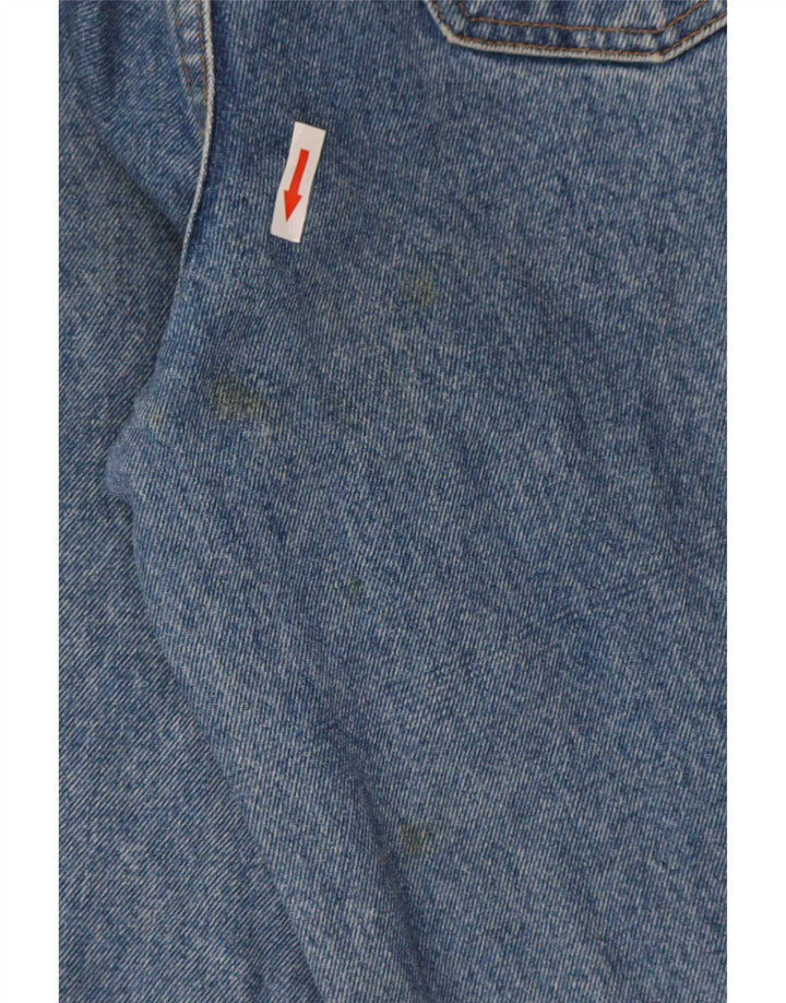 Vintage Damen Tapered Jeans W26 L29 Blau