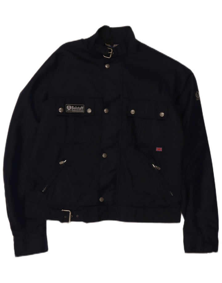 Belstaff Utility-Jacke für Jungen, 13–14 Jahre, marineblaues Nylon