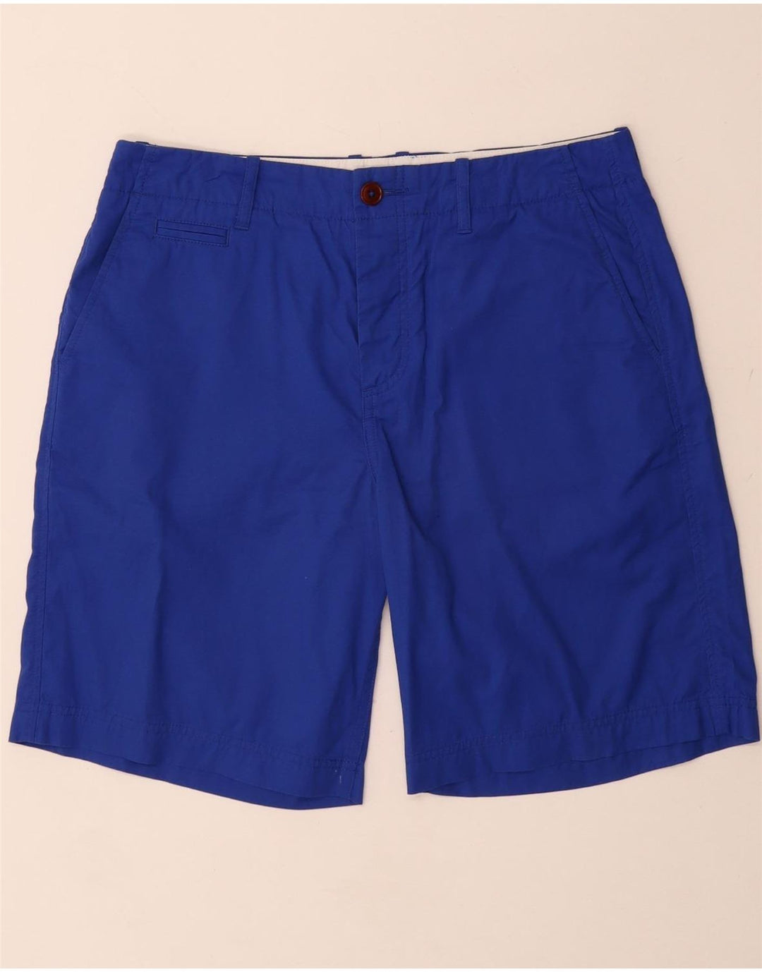FRED PERRY Herren Chinoshorts W30 mittelblaue Baumwolle