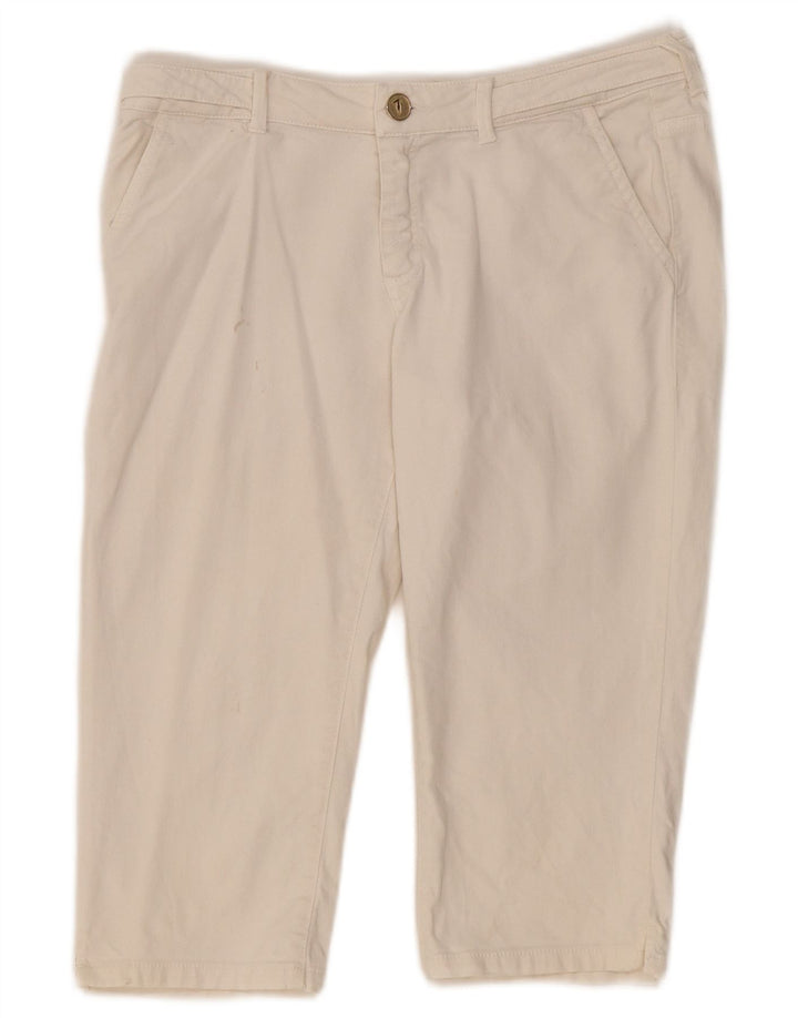 Trussardi Damen Chinoshorts W26 Small Weiß