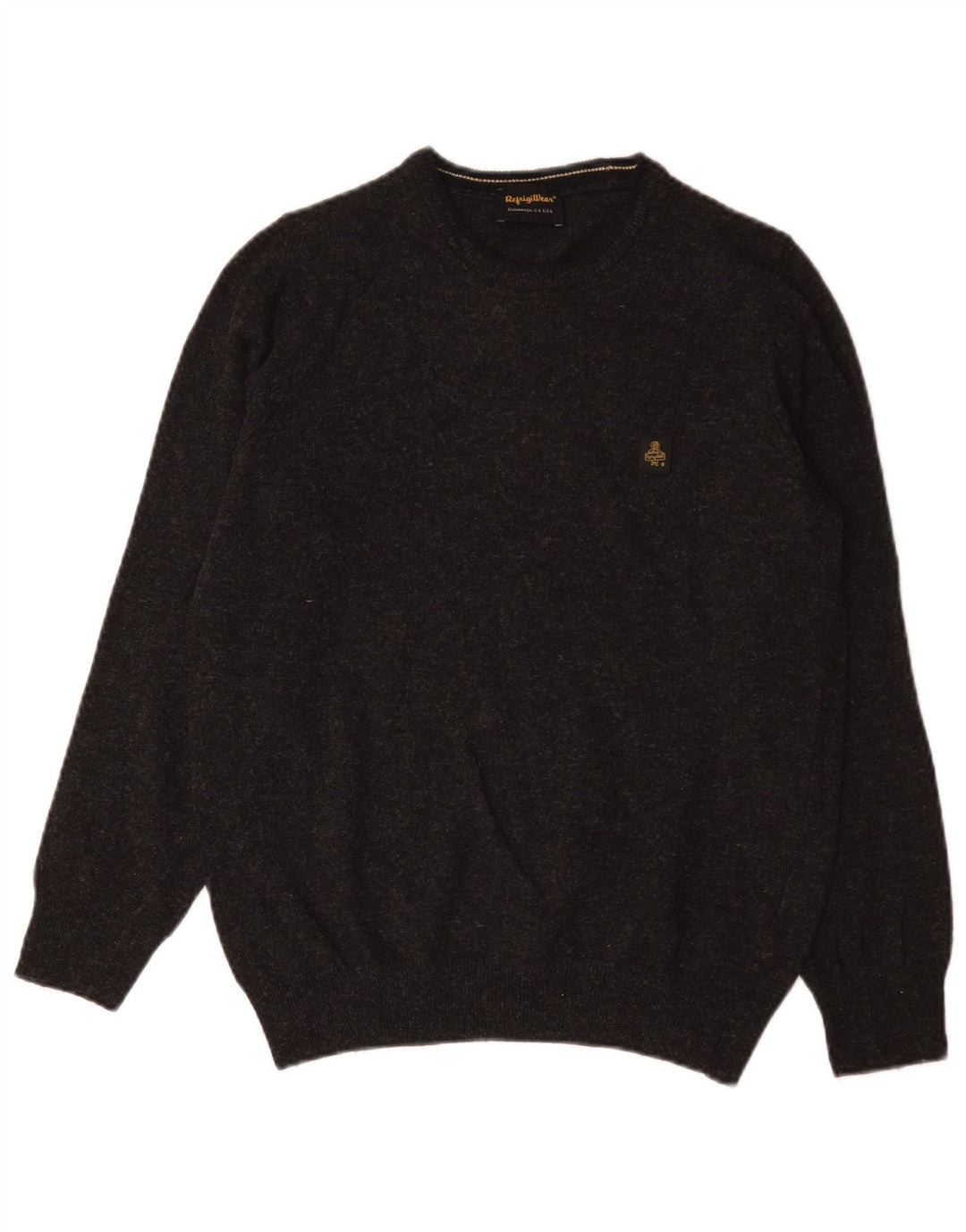 Refrigiwear Damen Pullover mit Rundhalsausschnitt, UK 14, Mittelgrau