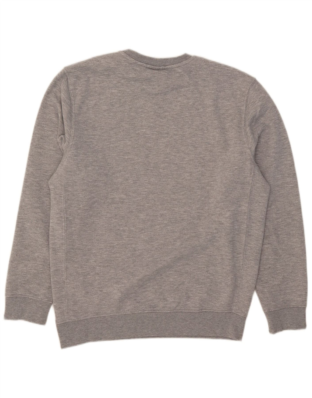 Nike Herren-Sweatshirt mit Grafik, groß, graue Baumwolle