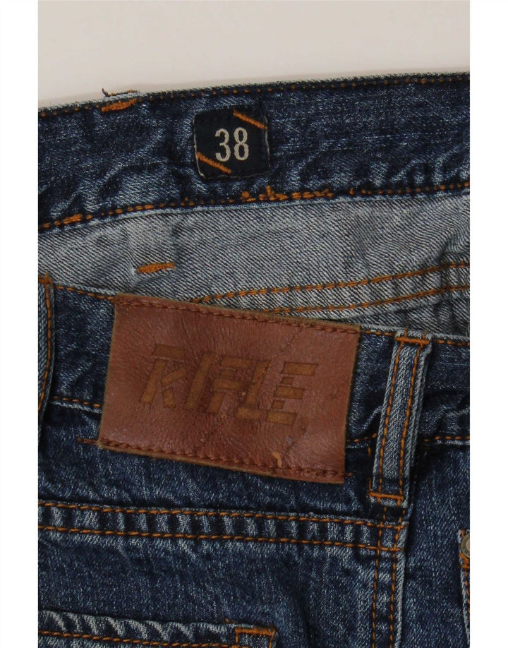 Rifle Herren Straight Jeans W38 L33 Blau