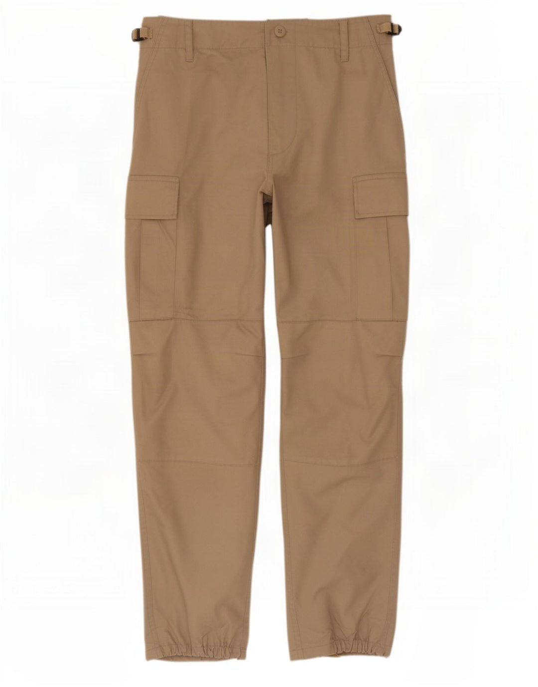 Vintage Herren Jogger Cargo Hose Medium W34 L31 Beige