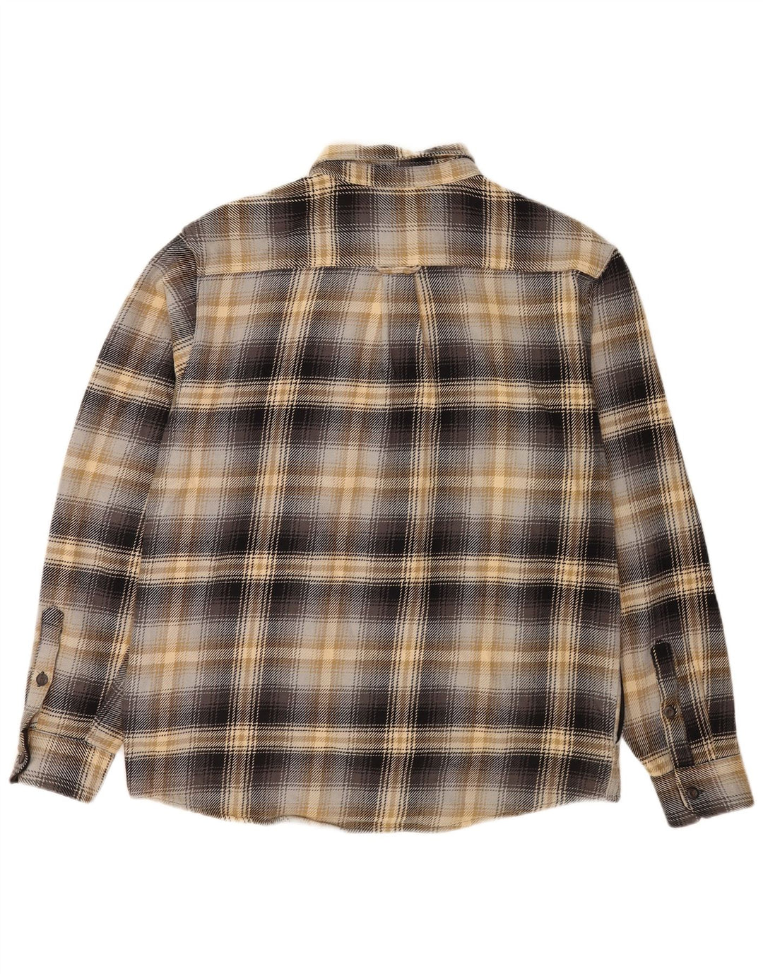 Orvis Herren-Flanellhemd, groß, mehrfarbig, kariert, Baumwolle