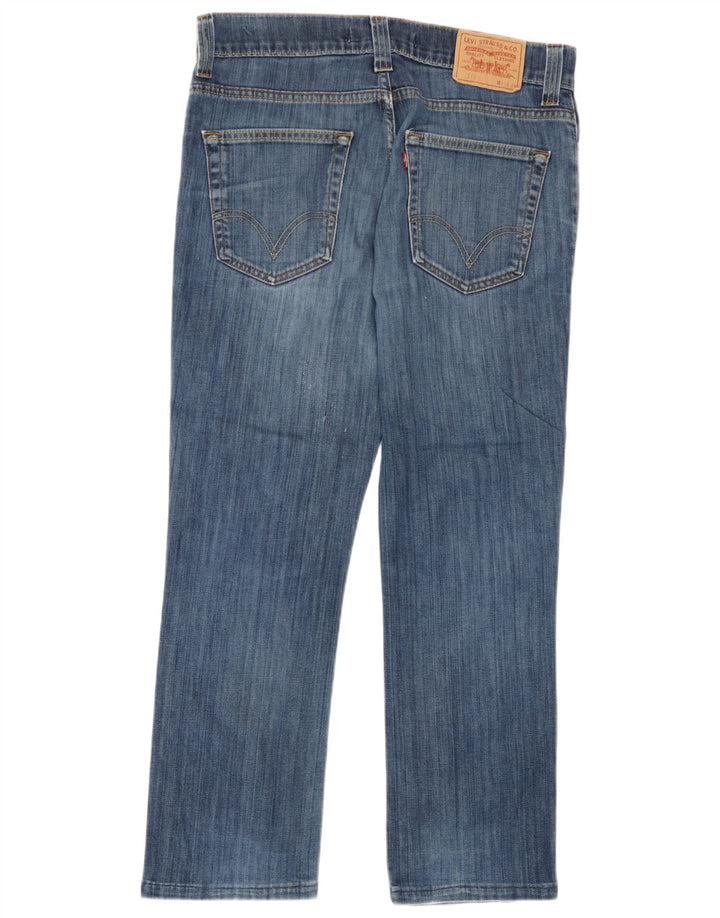 Levi's Damen 511 Slim Jeans W36 L27 Blaue Baumwolle
