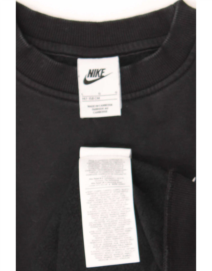Adidas Jungen Sweatshirt Pullover 12–13 Jahre große schwarze Baumwolle
