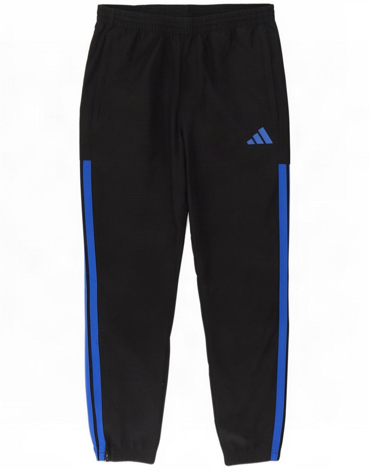 Adidas Herren-Trainingshose, Jogginghose, Mittel, Schwarz, Polyester