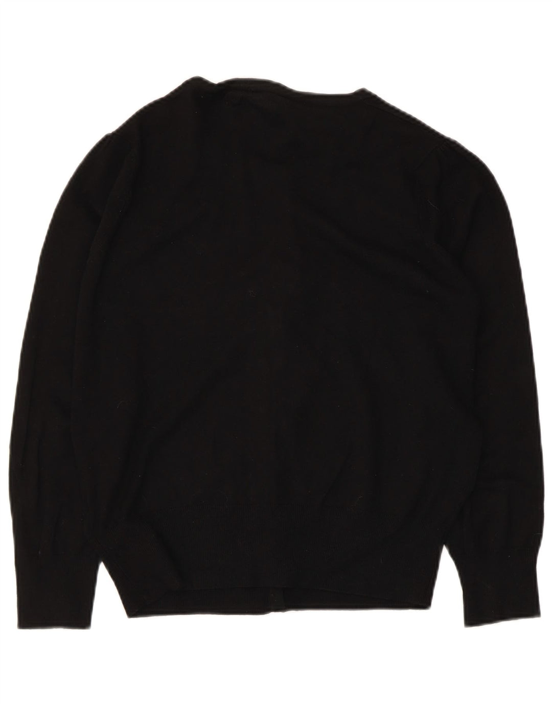 Marks & Spencer Damen-Cardigan-Pullover UK 14 Mittelschwarze Viskose