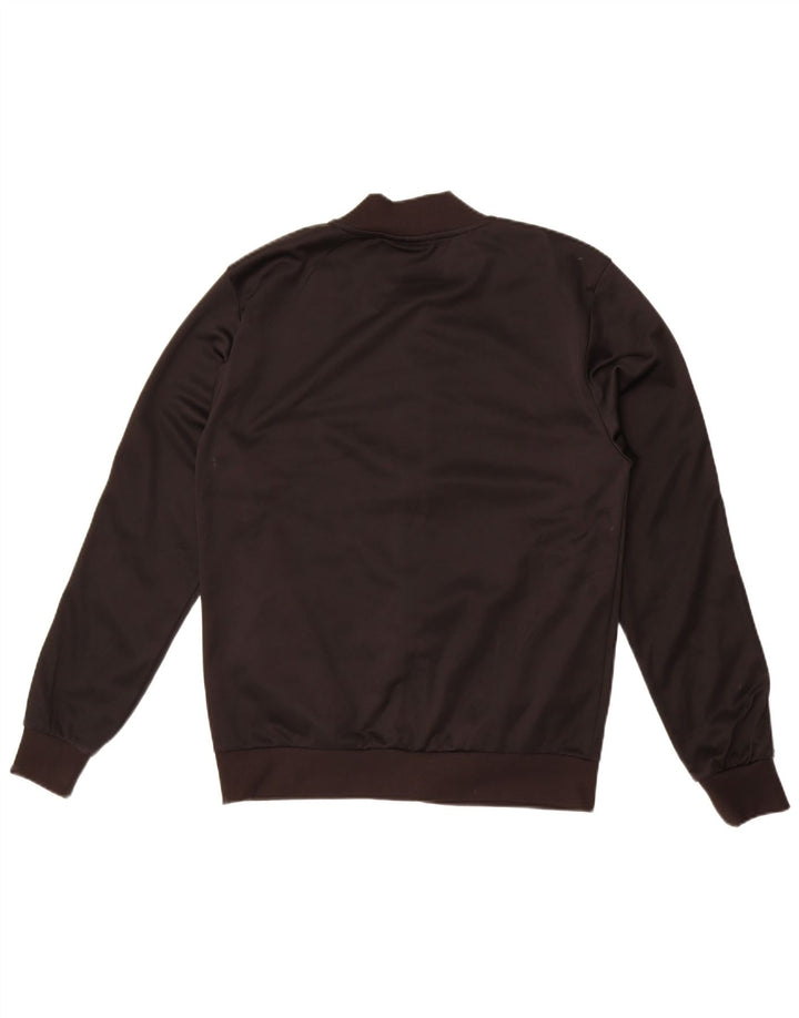 Fila Herren-Trainingsanzugoberteil mit Grafik, Größe S, Schwarz, Polyester